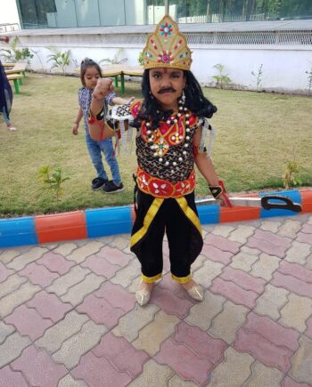 Fancy Dress Competition RAVAN With Dialogues | Character Play RAVAN -  YouTube